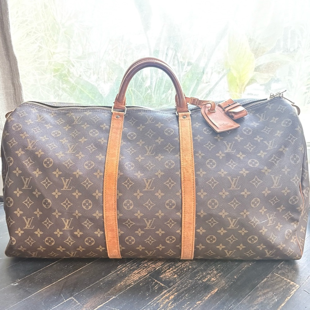 Louis Vuitton Monogram Keepall 60 Travel Bag - Picture 2 of 16